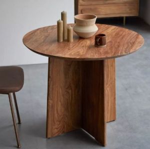 Daun Solid Wood 2 Seater Dining Table Set
