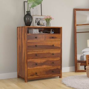 Lotus Solid Wood Dresser