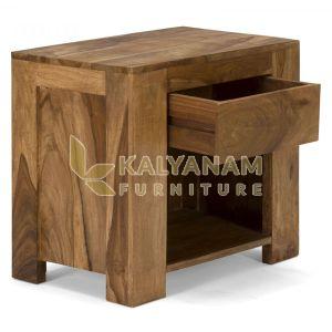 Rio Solid Wood Bedside Table