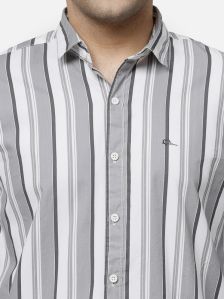 044A3376 Striped Cotton Shirt