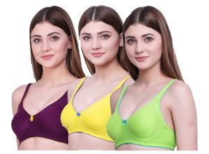 Plain Cotton Ladies Wireless Convertible Bra, Size : All Size, Feature :  Comfortable, Easily Washable at Best Price in Jind