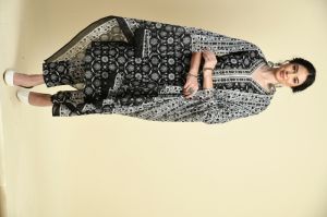 Black Printed Kurti