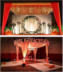 wedding stage decorator
