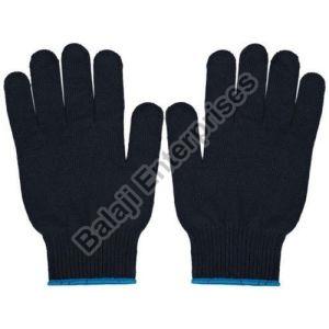 knitted hand gloves