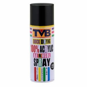 210 TVB Black Paint Spray