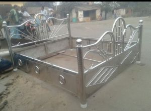 stainless steel bed