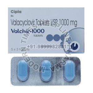 Valcivir 1000Mg Tablet