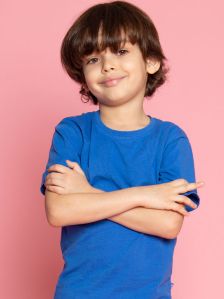 Boys Organic Cotton Round Neck T-Shirts