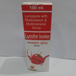 Lycopene Multivitamin and Multimineral Syrup