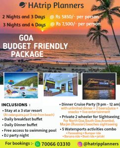 Goa budget friendly package