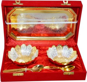 MBRS00005 Brass Bowl Set