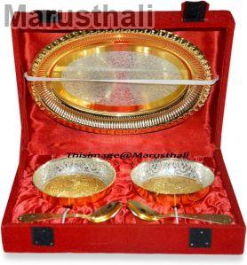 MBRS00055 Brass Bowl Set