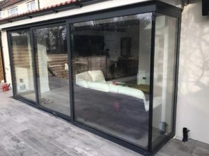 Aluminium 90 Degree Sliding Door