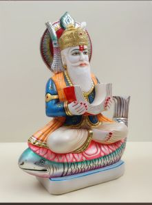 Jhule Lal Marble Statue
