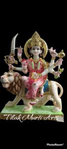 Maa Durga Marble Statue
