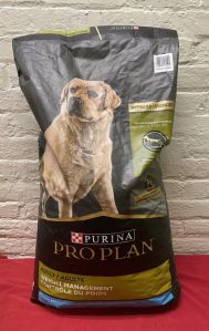 Purina Pro Plan Large Breed Weight Management Dry Dog Food Chicken 34 lbs