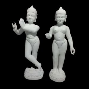 2 Feet Marble  Radha Krishna Statue