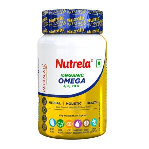 Patanjali Nutrela Organic Omega Softgel Capsules