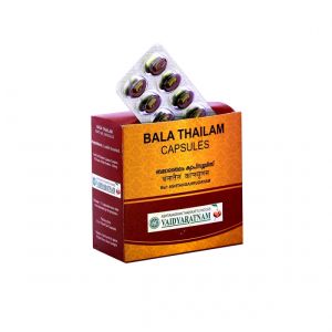 Vaidyaratnam Bala Thailam Soft Gel Capsules