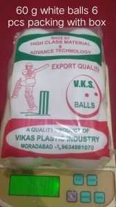 60 gm per peice weight heavy balls for cricket