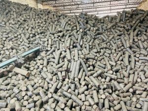 soyabean biomass briquettes