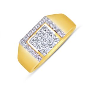 Aabharan Mens Diamond Ring