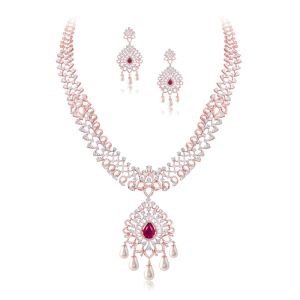 Agatha Diamond Necklace Set