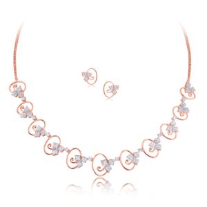 Azura Hype Diamond Necklace Set