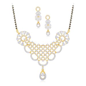 Rhodri Diamond Mangalsutra Set