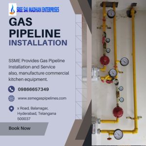 gas pipeline installation