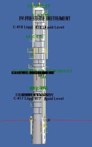 Mechanical design of process columns using compress software
