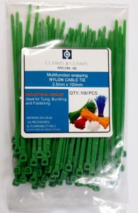 2.5 mm x 100 mm - Cable Ties in India - Clamps-N-Clamps