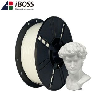 White Iboss Pla Plus 3d Printer Filament