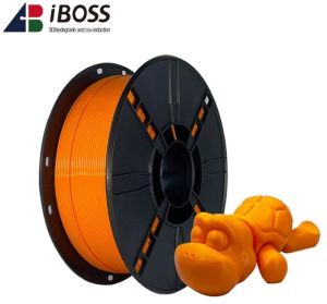 iBOSS PLA Plus (PLA+) 3D Printer Filament 1.75mm,1kg,Fit Most FDM Printer(Orange)