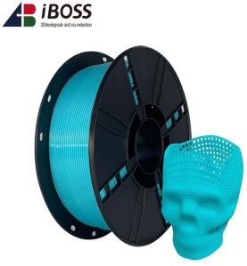 iBOSS PLA Plus (PLA+) 3D Printer Filament 1.75mm,1kg,Fit Most FDM Printer(Cyan)