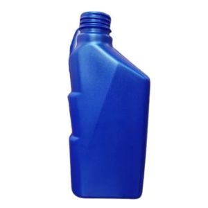 Blue Lubricant Oil Bottle