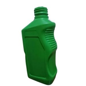 Green Lubricant Oil Bottle