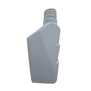 White Lubricant Oil Bottle