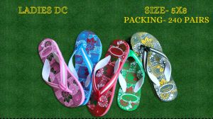 Ladies DC Printed Slipper