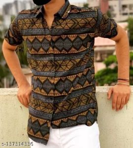 Mens Printed Shirt