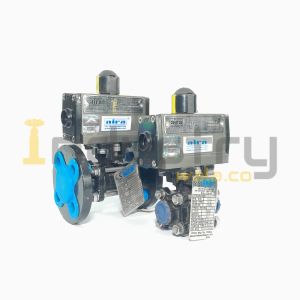 Pneumatic Actuator Operated Ball Valve Screwed / Flange End 1/2″ to 4″