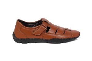 Mens Brown Leather Casual Shoes