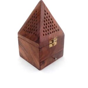 Wood Dhoopbatti Holder