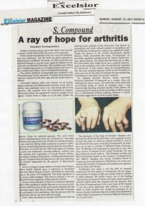 Press clipping of the product