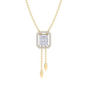 diamond studded pendant
