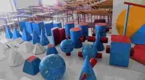 Color Coated Wooden Object Drawing Models, For Industrial, Laboratory