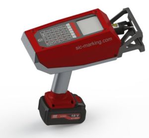 battery operated light weighted portable marking machine
