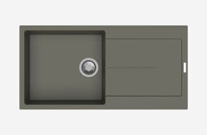 Enigma D100 L Quartz Kitchen Sinks