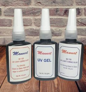 UV adhesive for glass