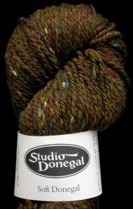 Soft Donegal Olive yarn